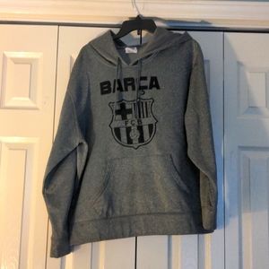 Barca XL Gray Sweatshirt
